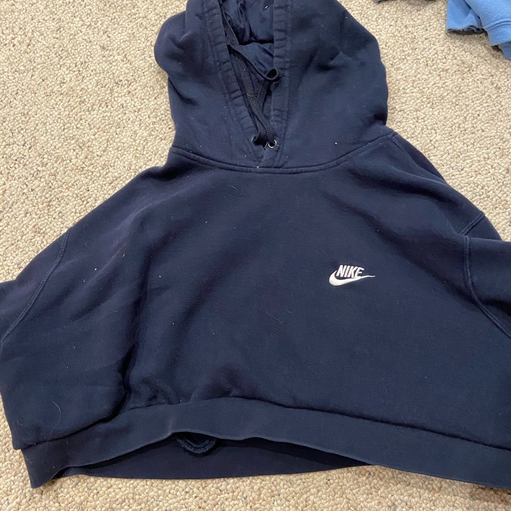 Never worn cropped Nike hoodie